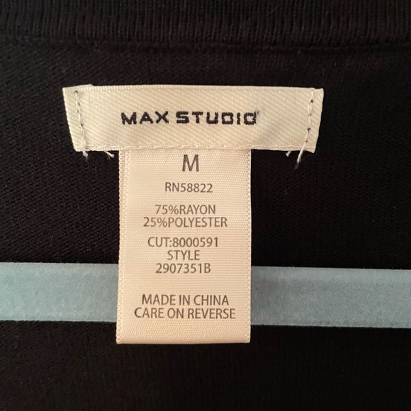 Max Studio Sweater Dress with 3/4 Sleeves - Picture 2 of 3